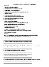 Luyện thi IELTS - Vocabulary set 12 Delayed parenthood